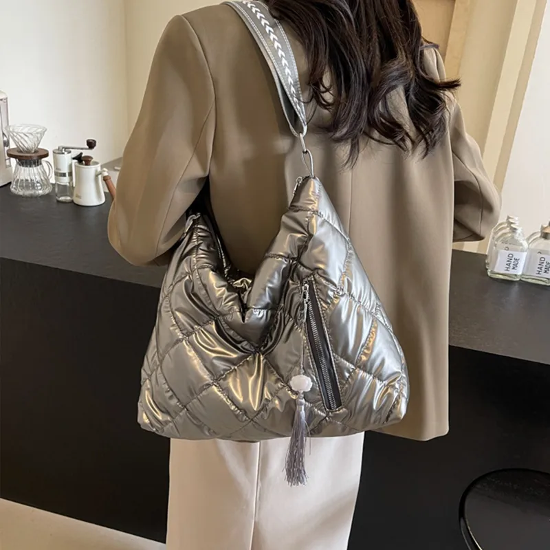 Quilted Nylon Travel Bag - Image 16