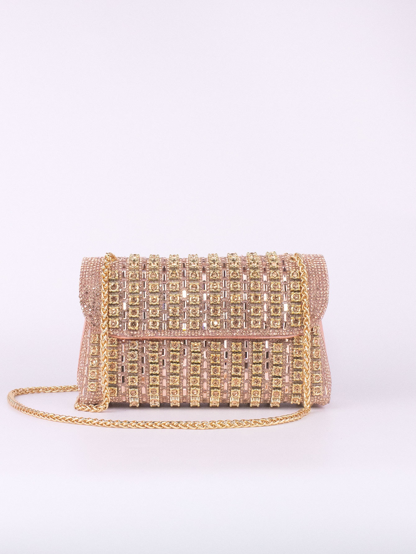New Elegant Evening Dress Style Brooch-Adorned Clutch Bag with Rhinestones Chain Strap and Cheongsam Design for Formal Occasions - Image 14