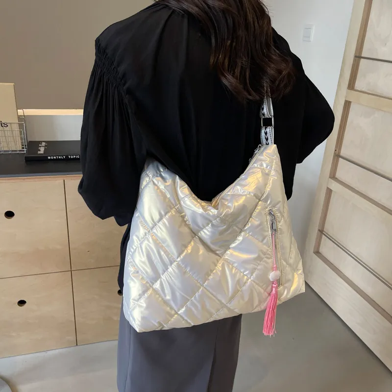 Quilted Nylon Travel Bag - Image 10