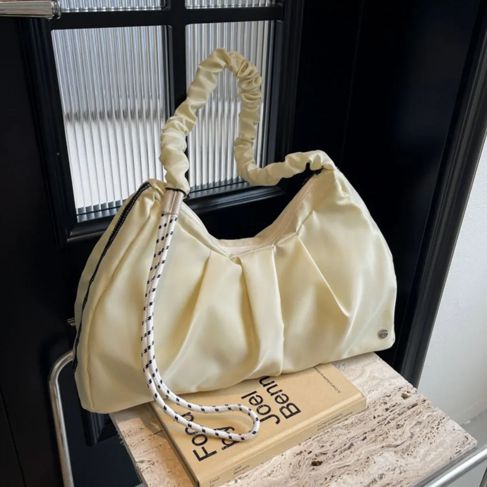 Ruched Large Tote Bag - Image 6