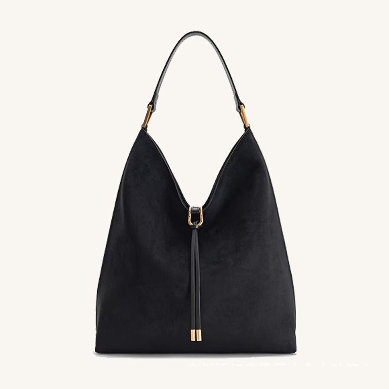 Tote bag with large capacity and lazy feeling single shoulder armpit bag - Image 6