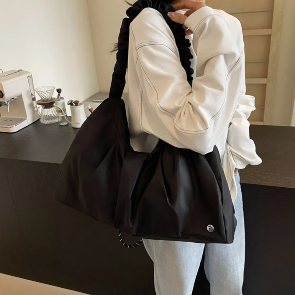 Ruched Large Tote Bag - Image 3
