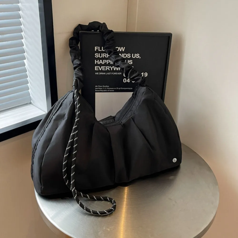 Ruched Large Tote Bag - Image 2