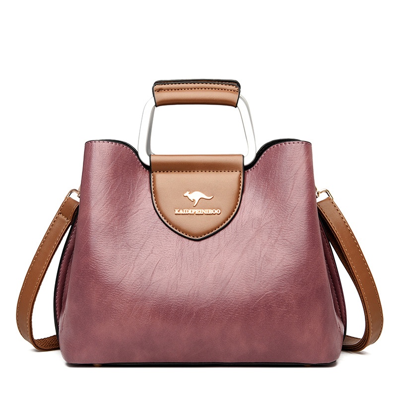 Cross shoulder bag women's handbag women's bucket bag - Image 9