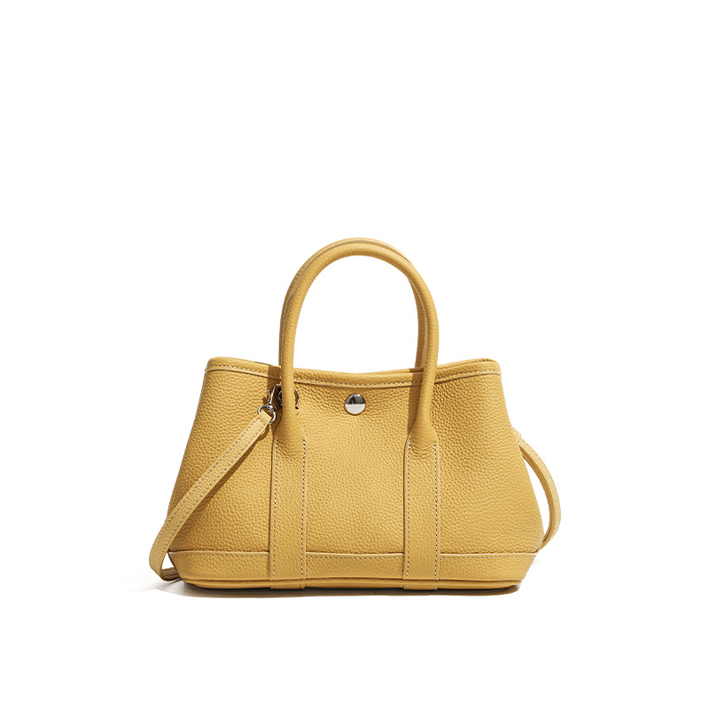 Leather crossbody women's bag hand-held mini garden bag - Image 6