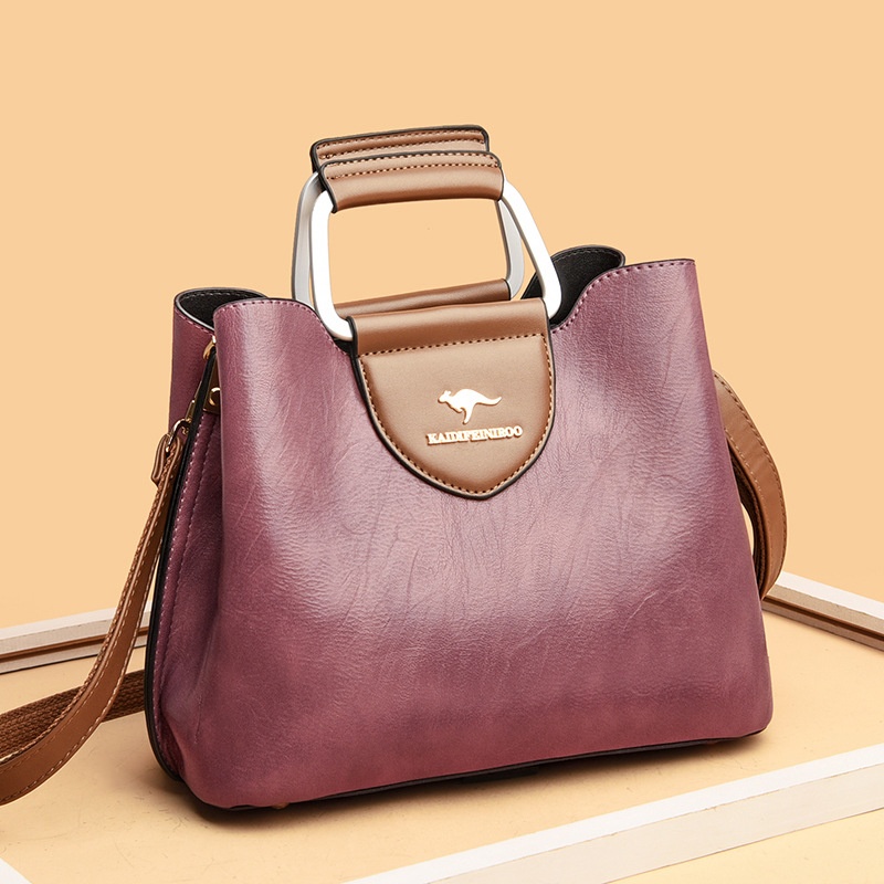 Cross shoulder bag women's handbag women's bucket bag - Image 5